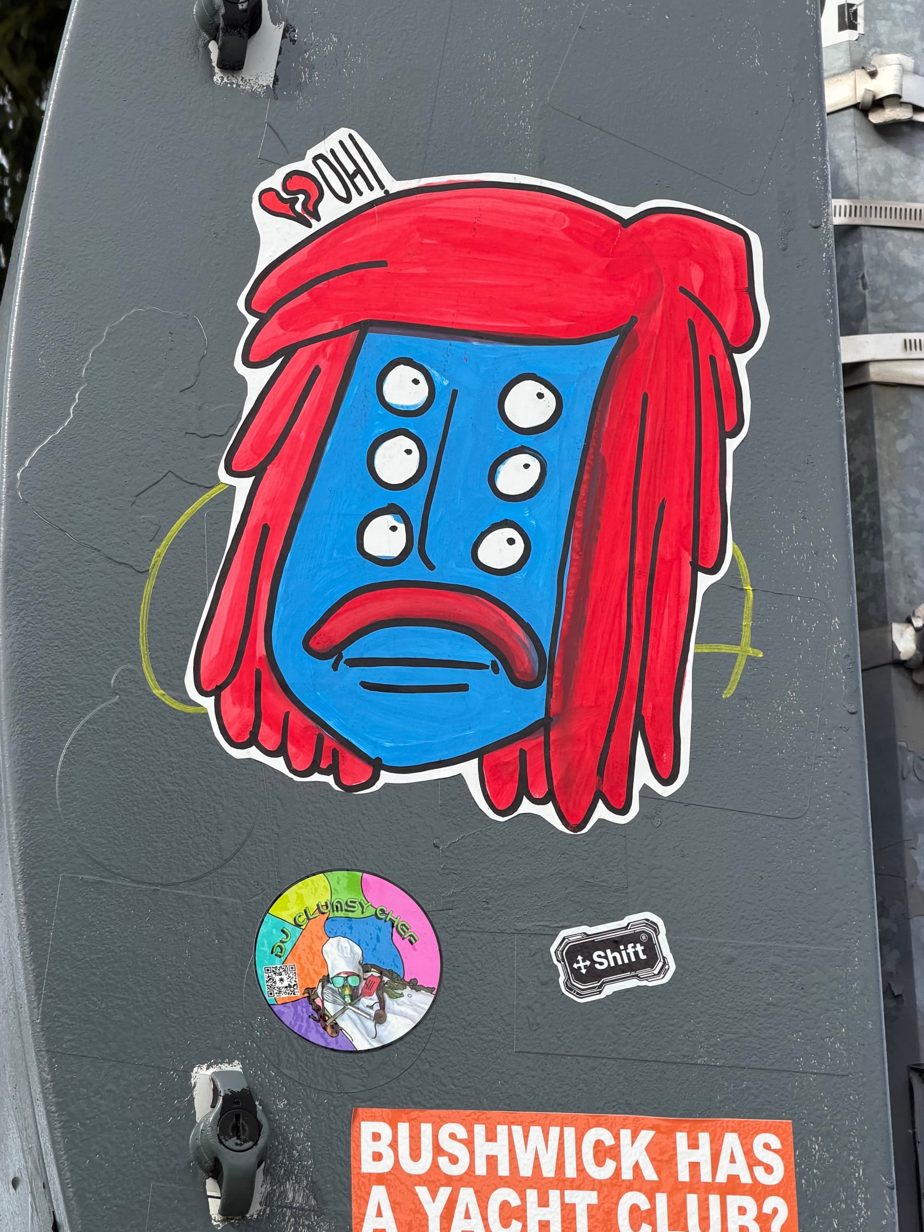 Urban Sticker Collage