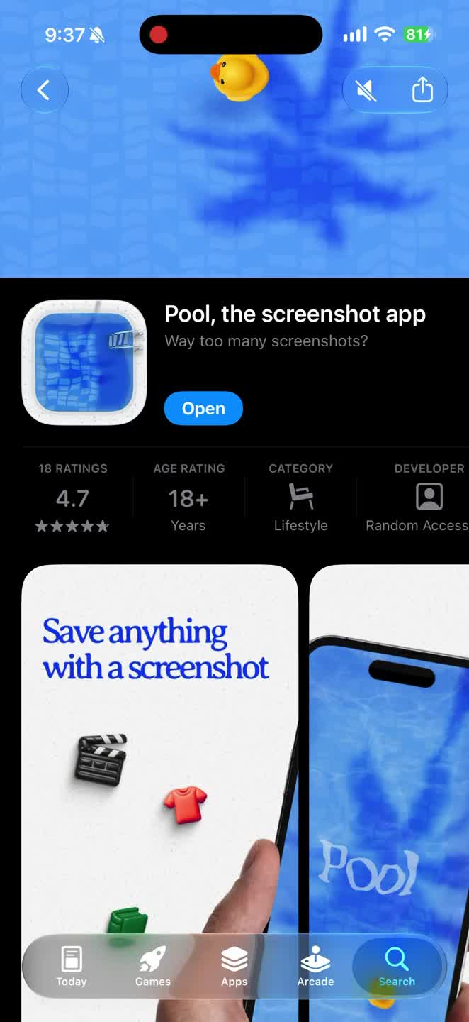 Pool App Store Video Header
